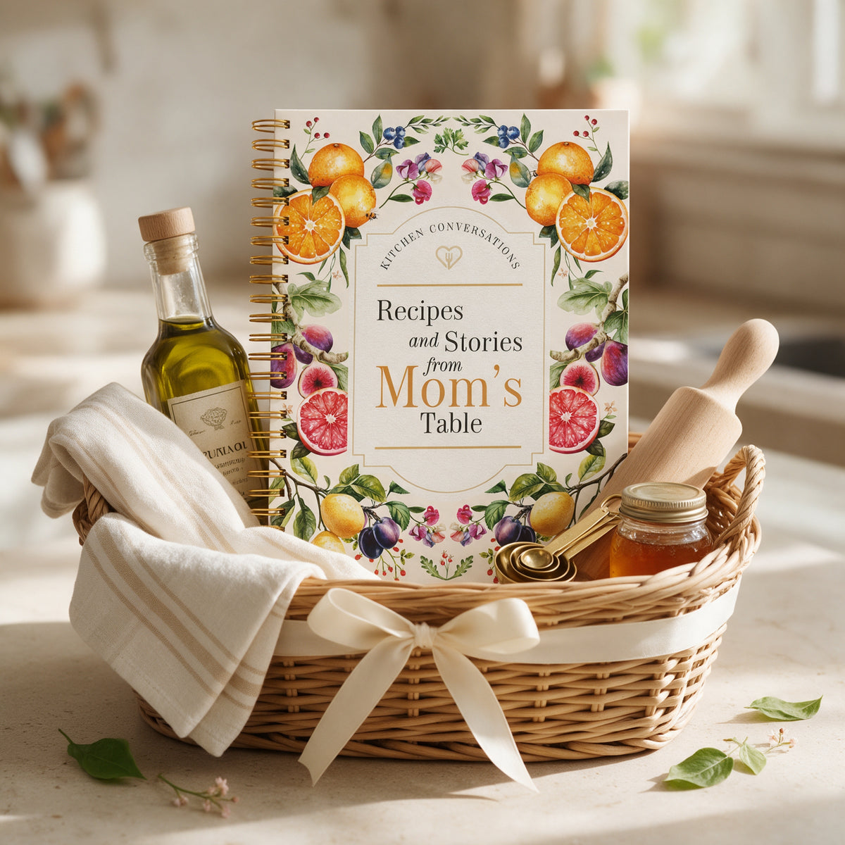 Kitchen Conversations: Mom's Table & Nonna's Table — 2-Book Gift Set