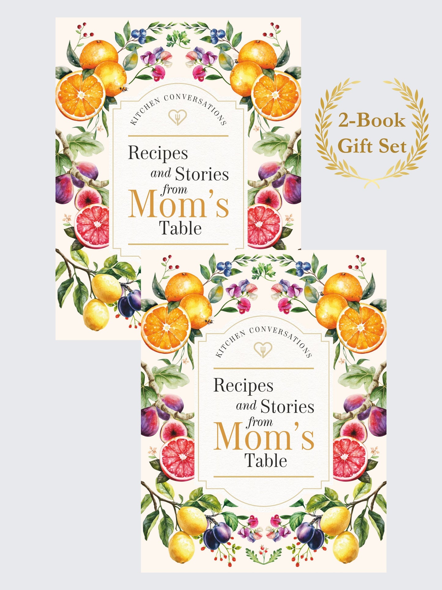 Kitchen Conversations: Recipes and Stories from Mom's Table — 2-Book Gift Set