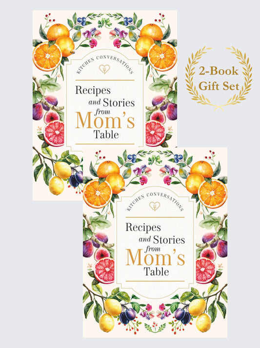 Kitchen Conversations: Recipes and Stories from Mom's Table — 2-Book Gift Set